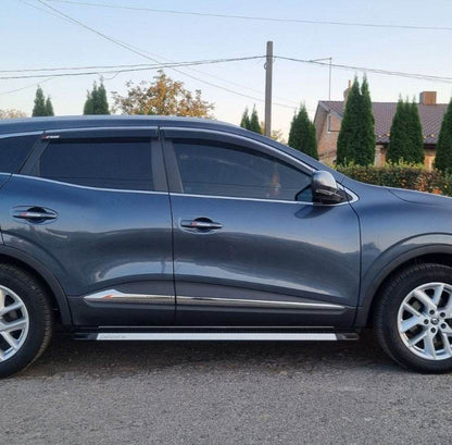 Lateral platforms Maya V1 (2 pieces, aluminum) for Renault Kadjar - Reelken Auto