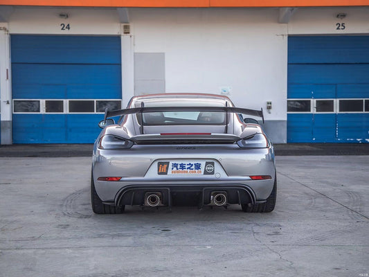 GT4 RS spoiler for Porsche Boxster/Cayman 982 (718) 2016- - image 1