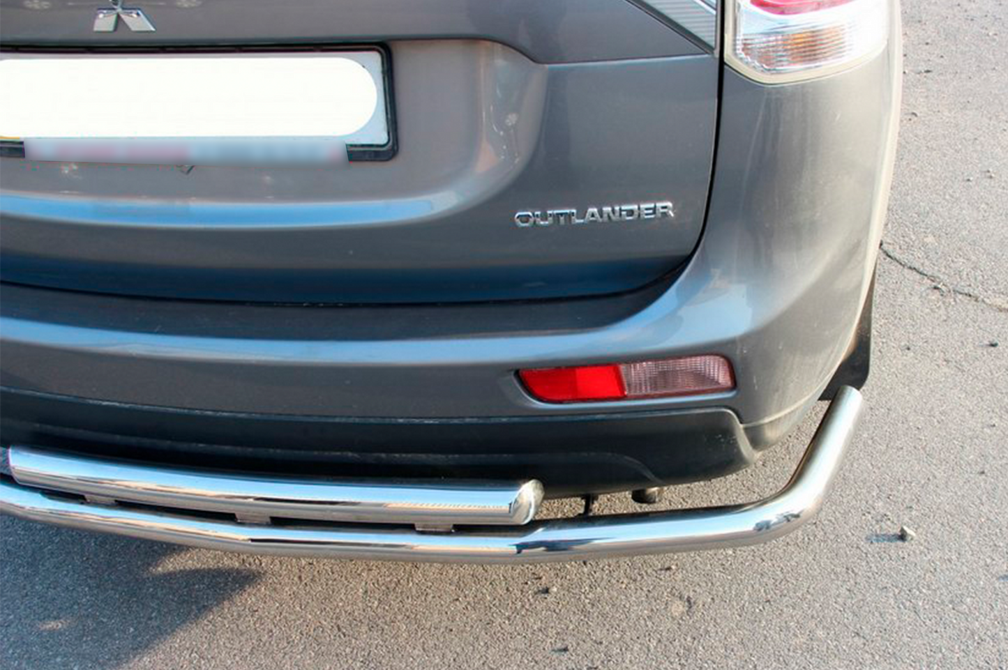 Rear Bar AK004 Stainless Steel for Mitsubishi Outlander 2012-2021 - image 4
