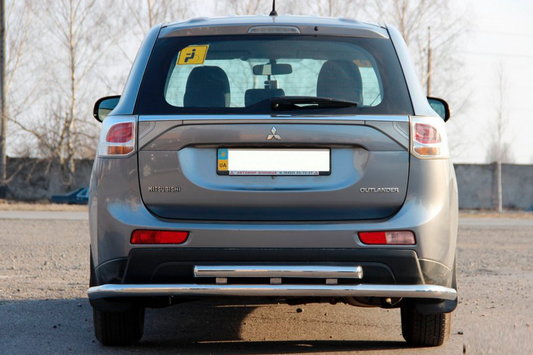 Rear Bar AK004 Stainless Steel for Mitsubishi Outlander 2012-2021 - image 2