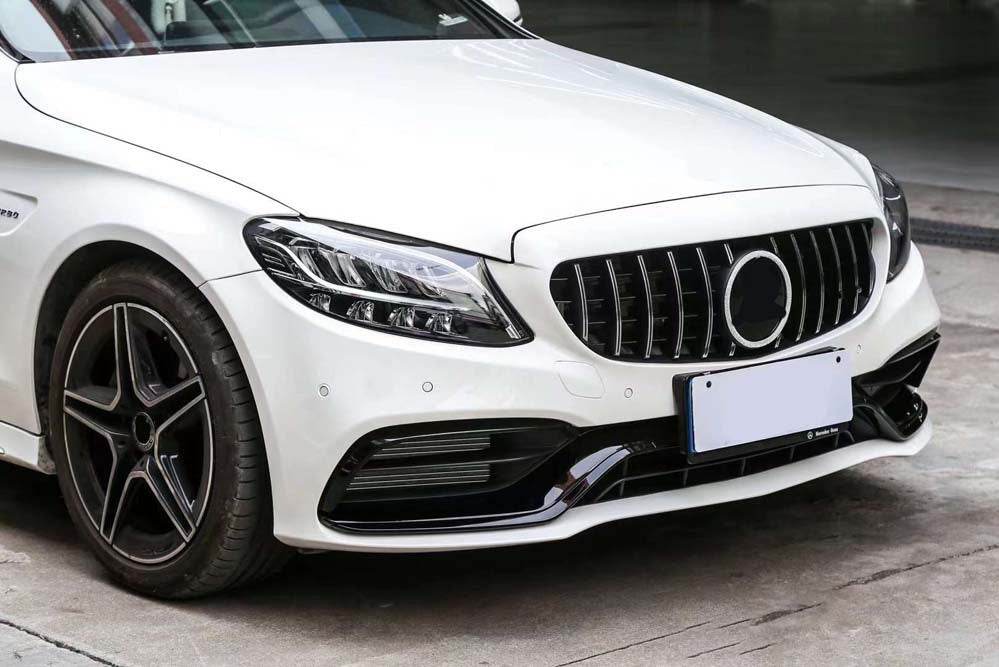 Body kit with diffuser (AMG C63-designs 2018-2021) for Mercedes C-class W205 2014-2021 - Reelken Auto