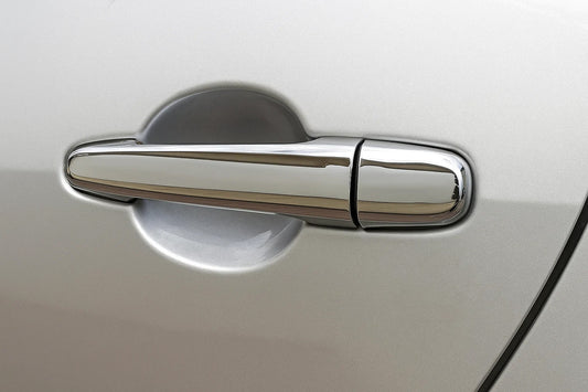 Chrome Door Handle Covers (4 pcs, Stainless Steel) for Mazda 5 2005-2009 - image 2