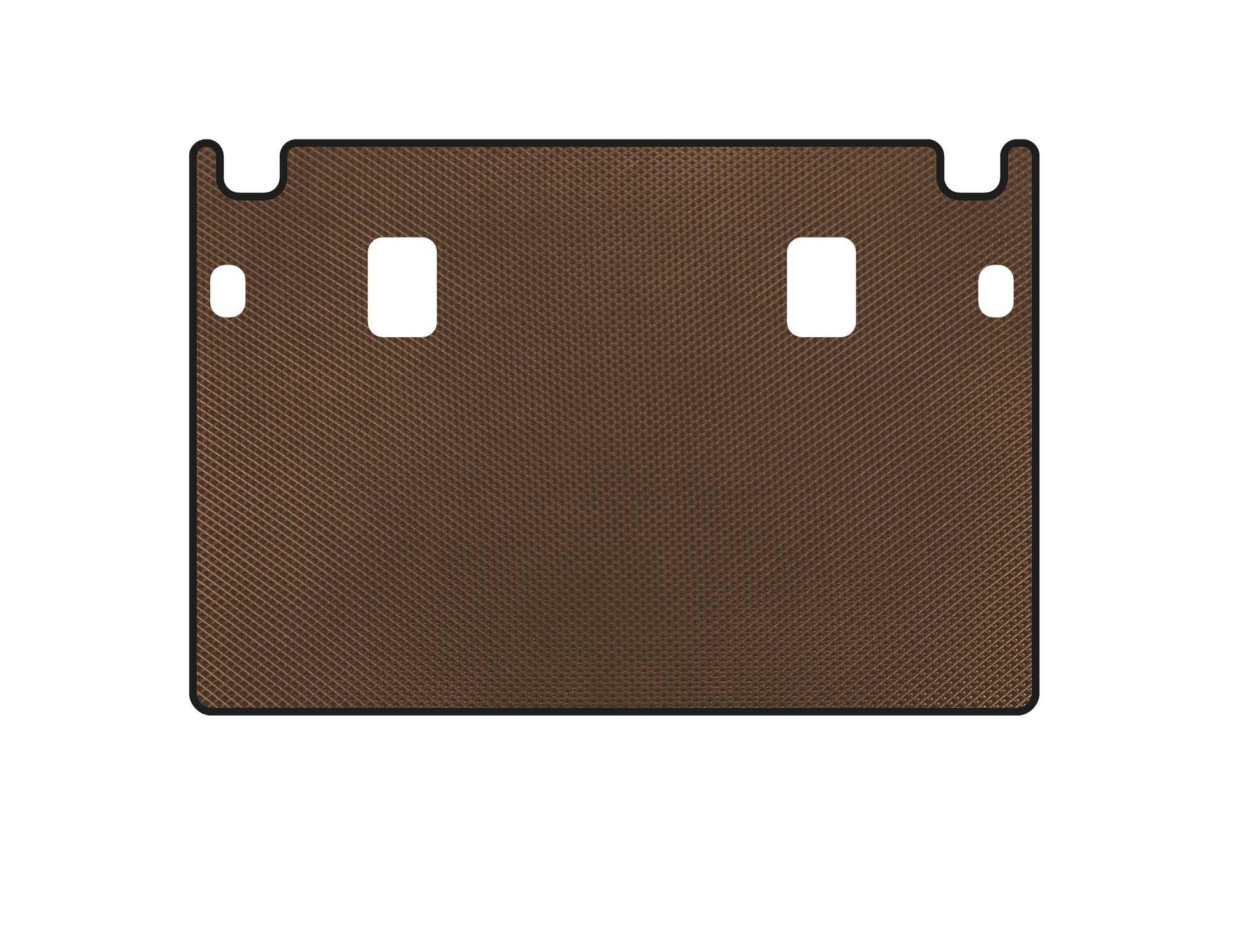 EVA Trunk Mat (2014-2024, 7-Seater, Brown) for Toyota 4Runner 2009-2024 - image 1
