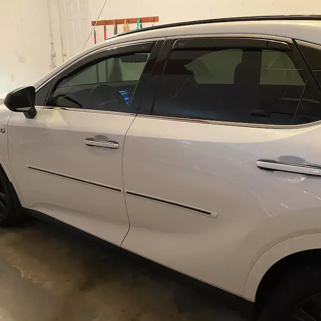 In-Channel Wind Deflectors Niken Luxury (4 pcs) for Lexus RX 2022- - image 4