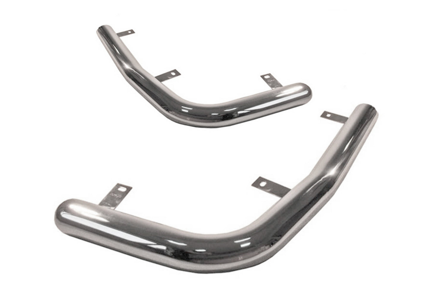 Rear Corner Bars AK003 (2 pcs, stainless steel) for Chery Tiggo 3 2005- - image 2
