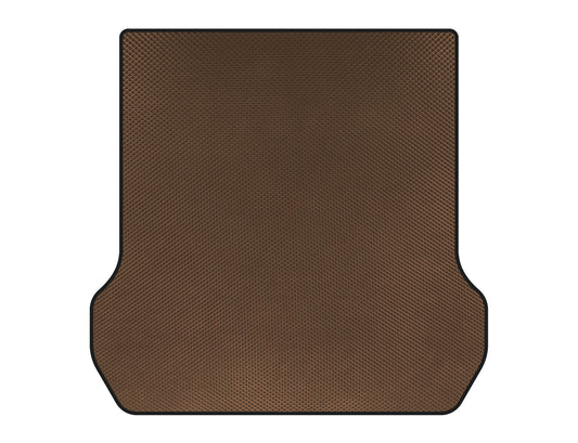 EVA Trunk Mat (up to 2nd row, 2003-2005, 7-seater, Brown) for Opel Zafira A 1998-2005 - image 1