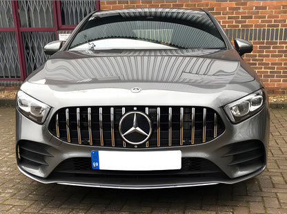 Front Grille GT Panamericana (for 2018-2022) for Mercedes A-сlass W177 2018- - image 4