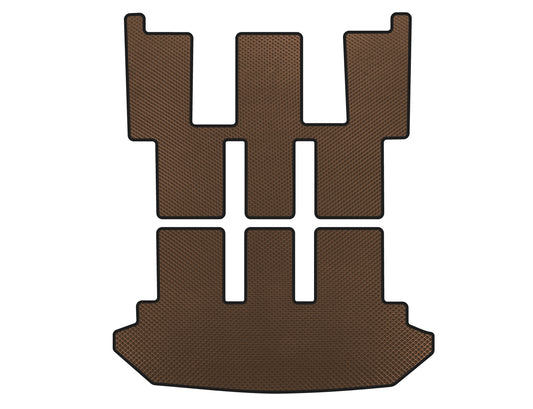 EVA v2 trunk mat (Brown) for Citroen C-8 2002-2014 - image 1
