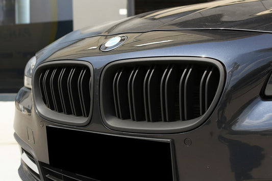 Kidneys M-Look (black matte) for BMW 5 Series F10/F11 2010–2016 - image 1