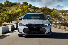 Kidney Grilles 1 Bar (2022+, Gloss Black) for BMW 3 Series G20/G21 2018- - image 1