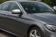 Mirror Covers (2 pcs, Stainless Steel) for Mercedes E-сlass W213 2016-2023 - image 1