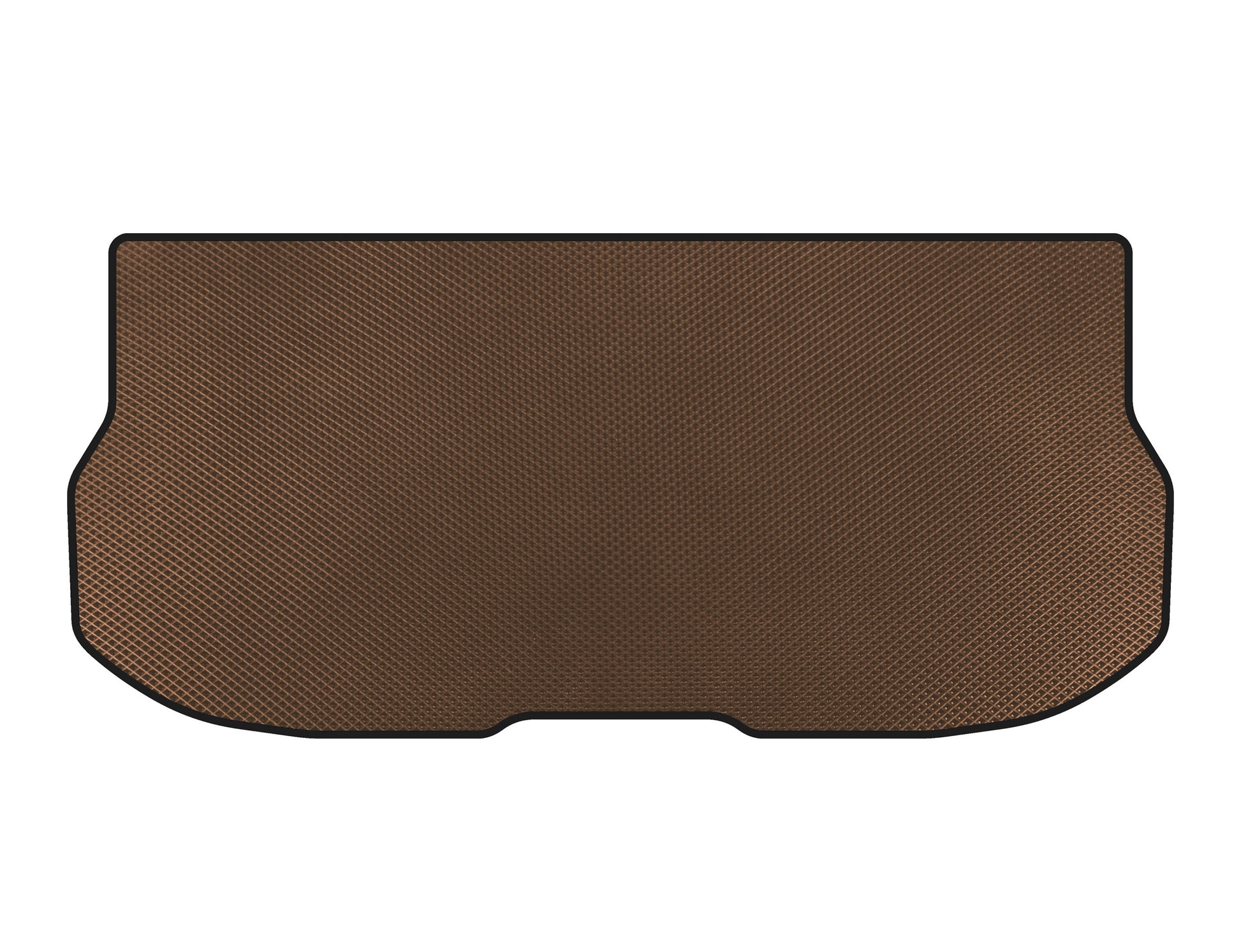 EVA Trunk Mat (with 3rd row, 7-seater, Brown) for Nissan Quest 2011-2017 - image 1