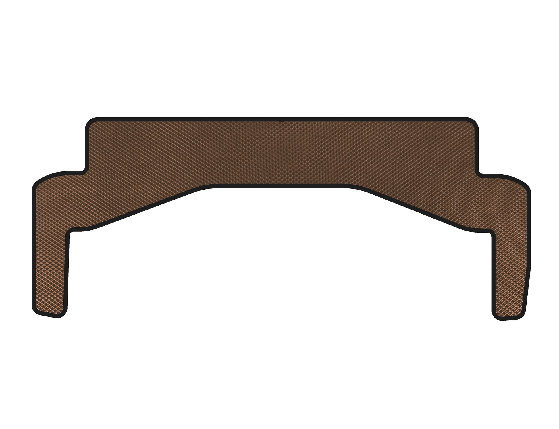 EVA trunk mat (upper, Roadster, Brown) for Mercedes SLK R172 2011-2016 - image 1