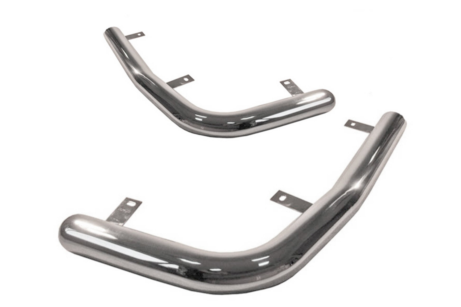 Rear Corner Bars AK003 (2 pcs, stainless steel) for Mitsubishi Pajero Sport 2008-2015 - image 1
