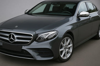 Mirror Covers (2 pcs, Stainless Steel) for Mercedes E-сlass W213 2016-2023 - image 3