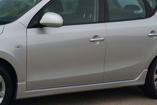 Chrome Door Handle Covers (4 pcs, Stainless Steel) for Hyundai I-30 2007-2011 - image 1