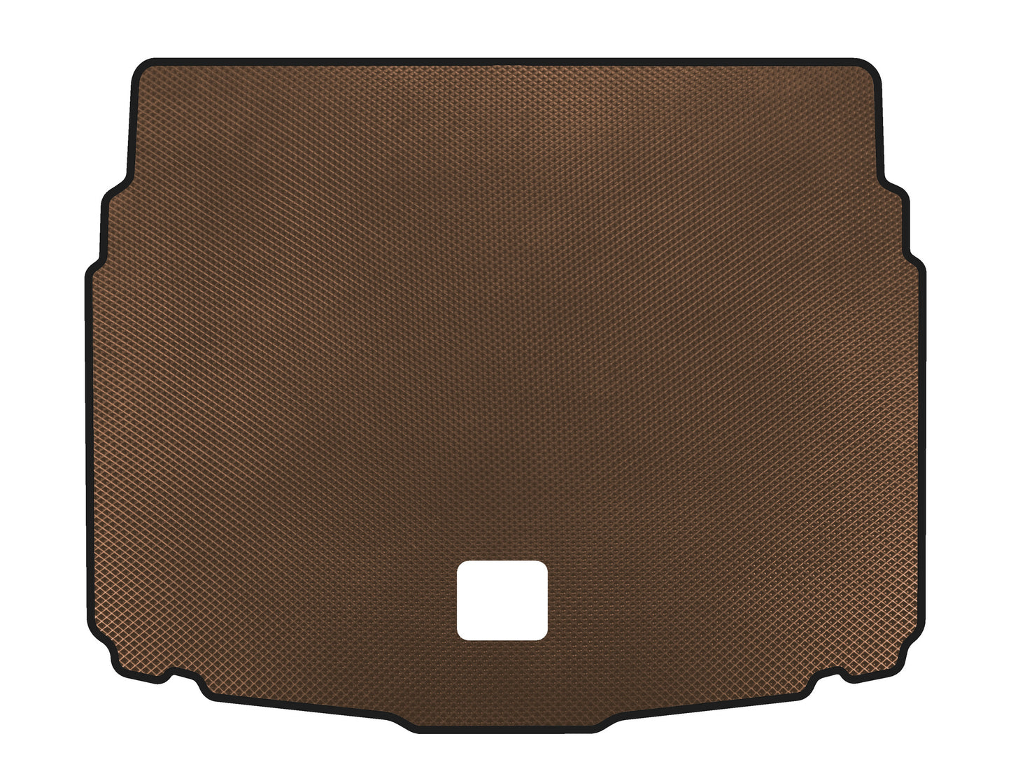 EVA Trunk Mat V1 (5-door, Brown) for Volkswagen T-Roc 2017-2025 - image 1