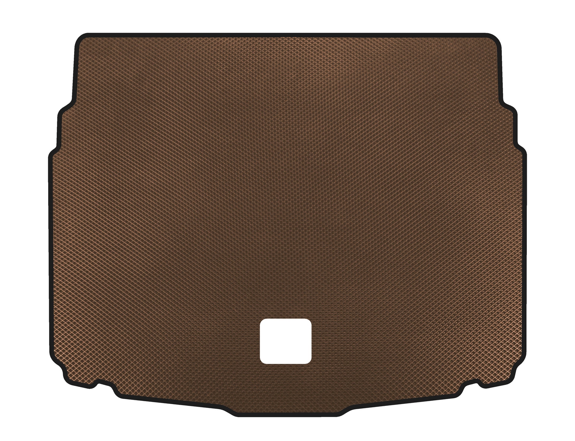 EVA Trunk Mat V1 (5-door, Brown) for Volkswagen T-Roc 2017-2025 - image 1