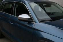 Mirror Covers (2 pcs, Stainless Steel) Carmos for Skoda Kodiaq 2016-2023 - image 1