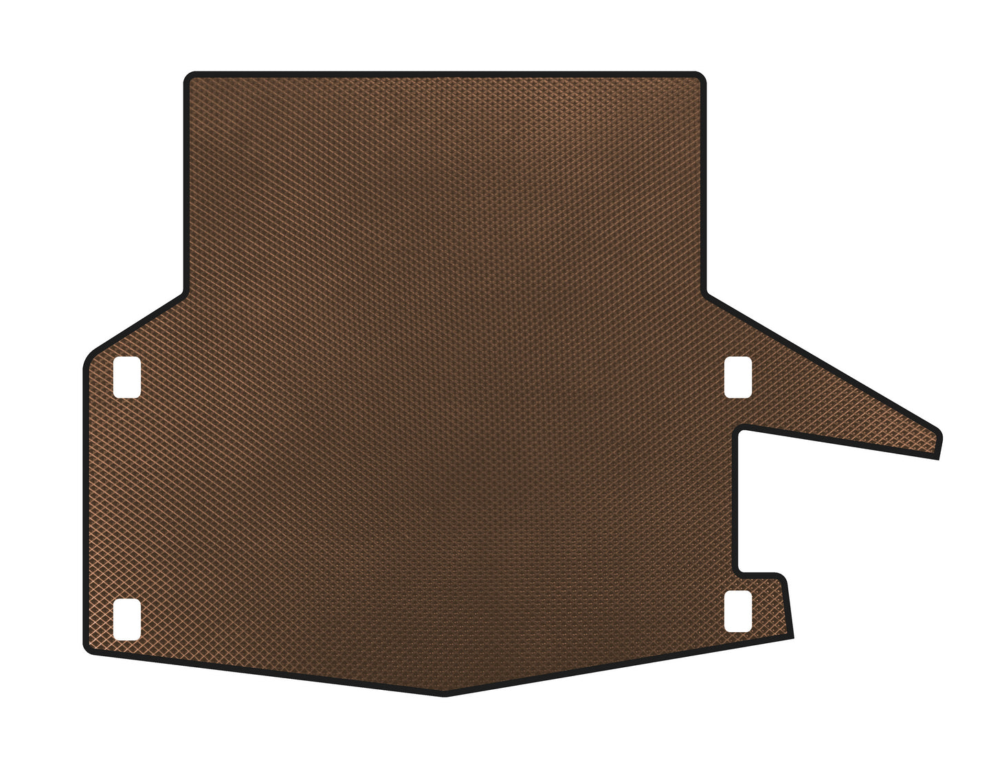 EVA Trunk Mat (SD, 2WD, Brown) for Lexus IS 2005-2013 - image 1