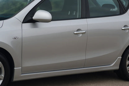 Chrome Door Handle Covers (4 pcs, Stainless Steel) for Hyundai I-30 2007-2011 - image 1