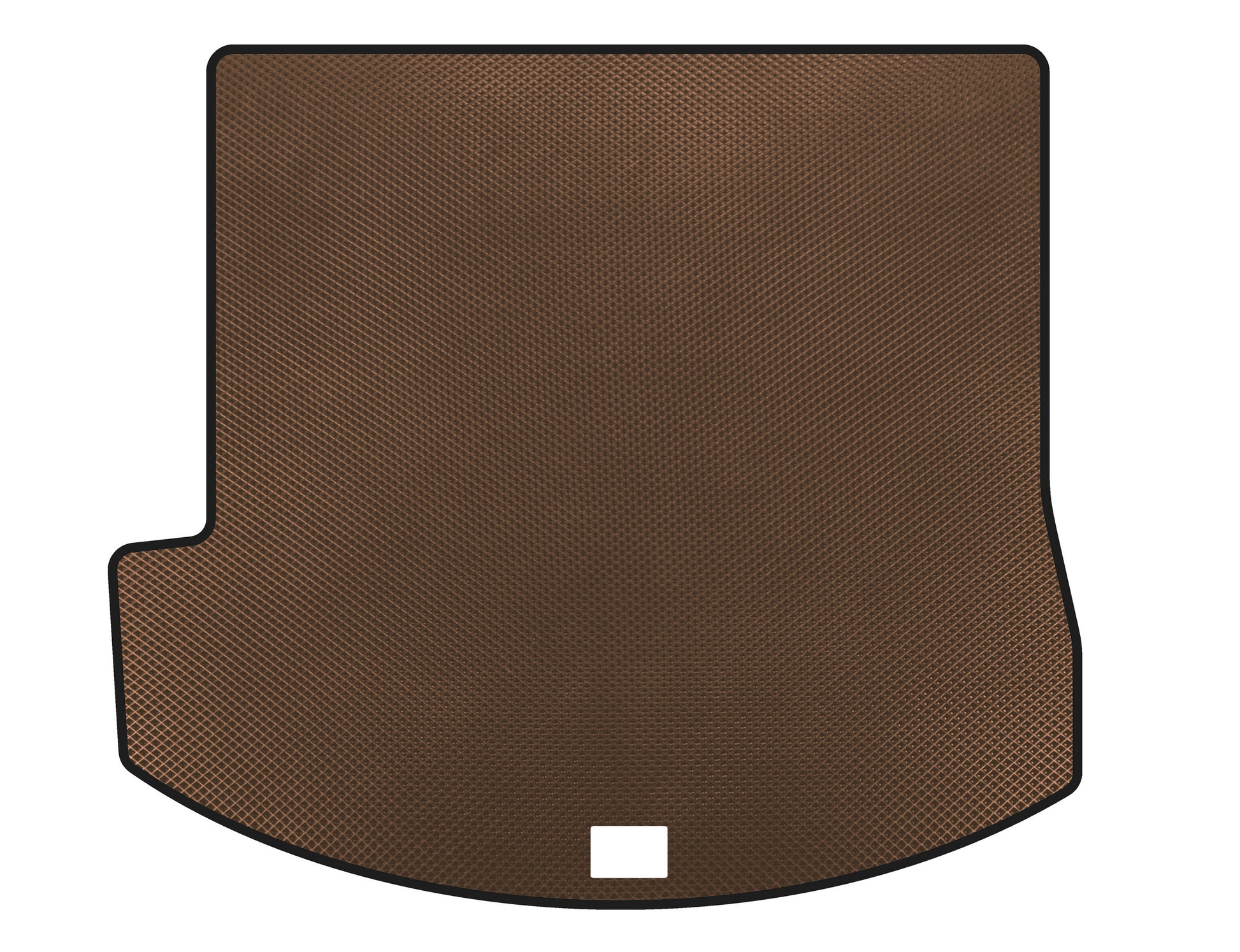 EVA trunk mat (for Grand, Brown) for Hyundai Santa Fe 4 2018-2023 - image 1