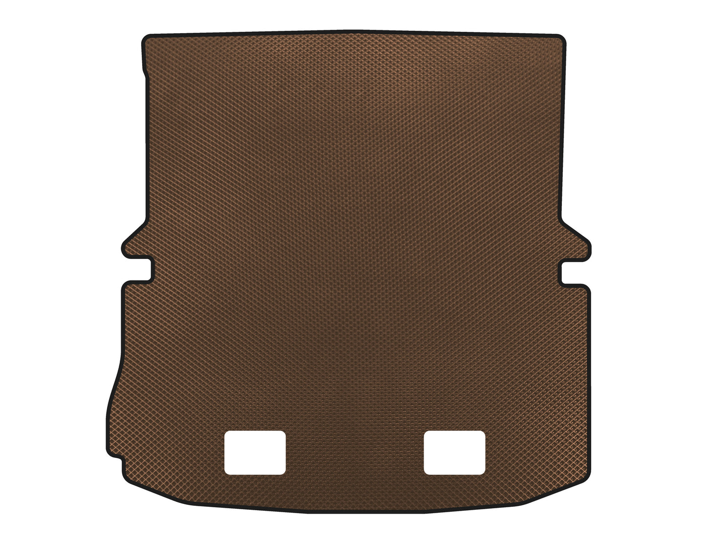 EVA trunk mat (2017-2019, 7-seater, Brown) for Ford Explorer 2011-2019 - image 1
