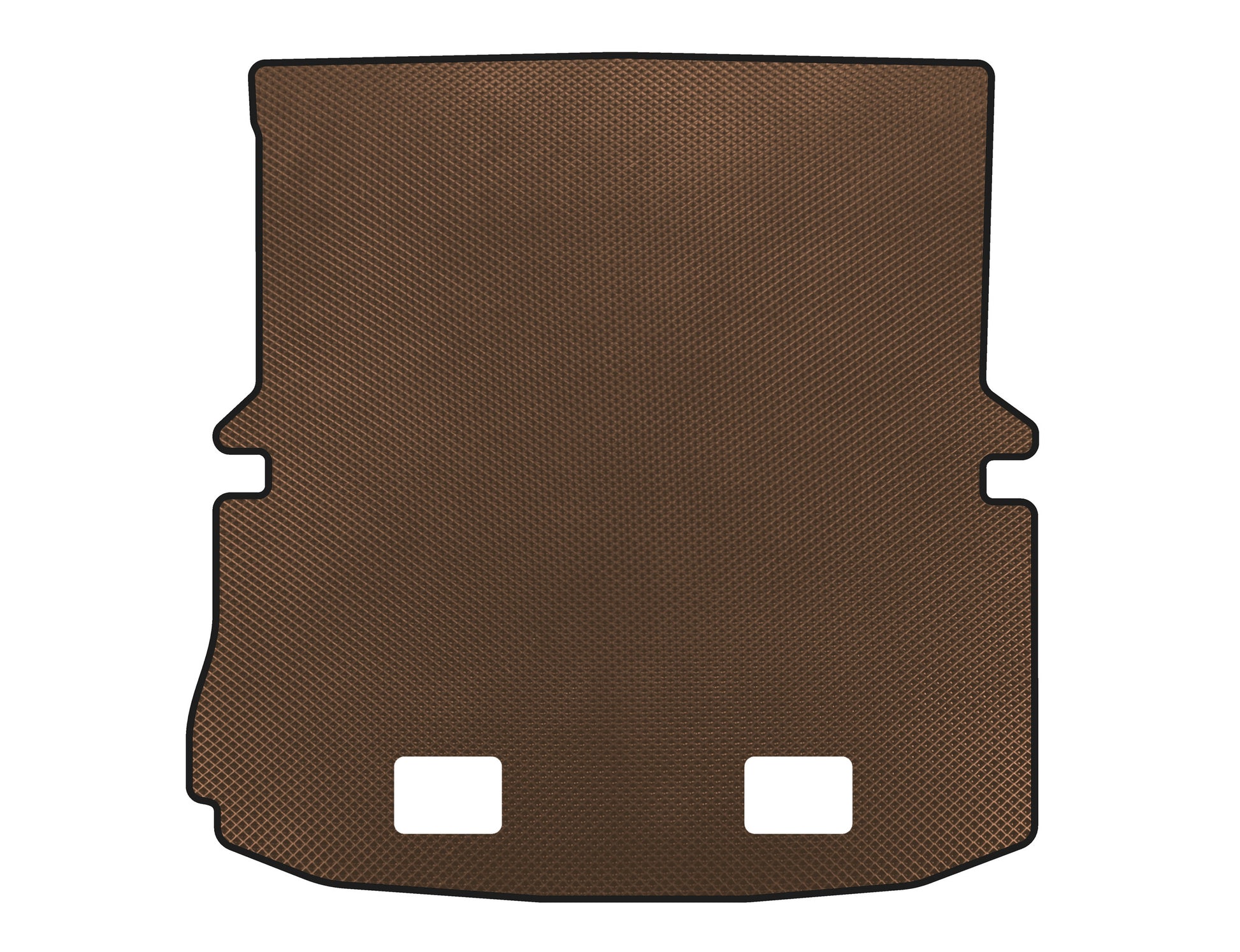 EVA trunk mat (2017-2019, 7-seater, Brown) for Ford Explorer 2011-2019 - image 1