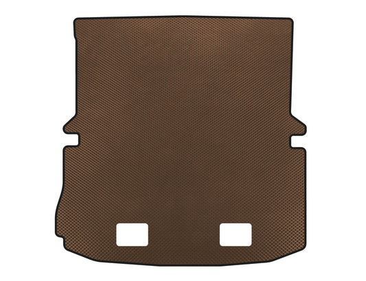 EVA trunk mat (2017-2019, 7-seater, Brown) for Ford Explorer 2011-2019 - image 1