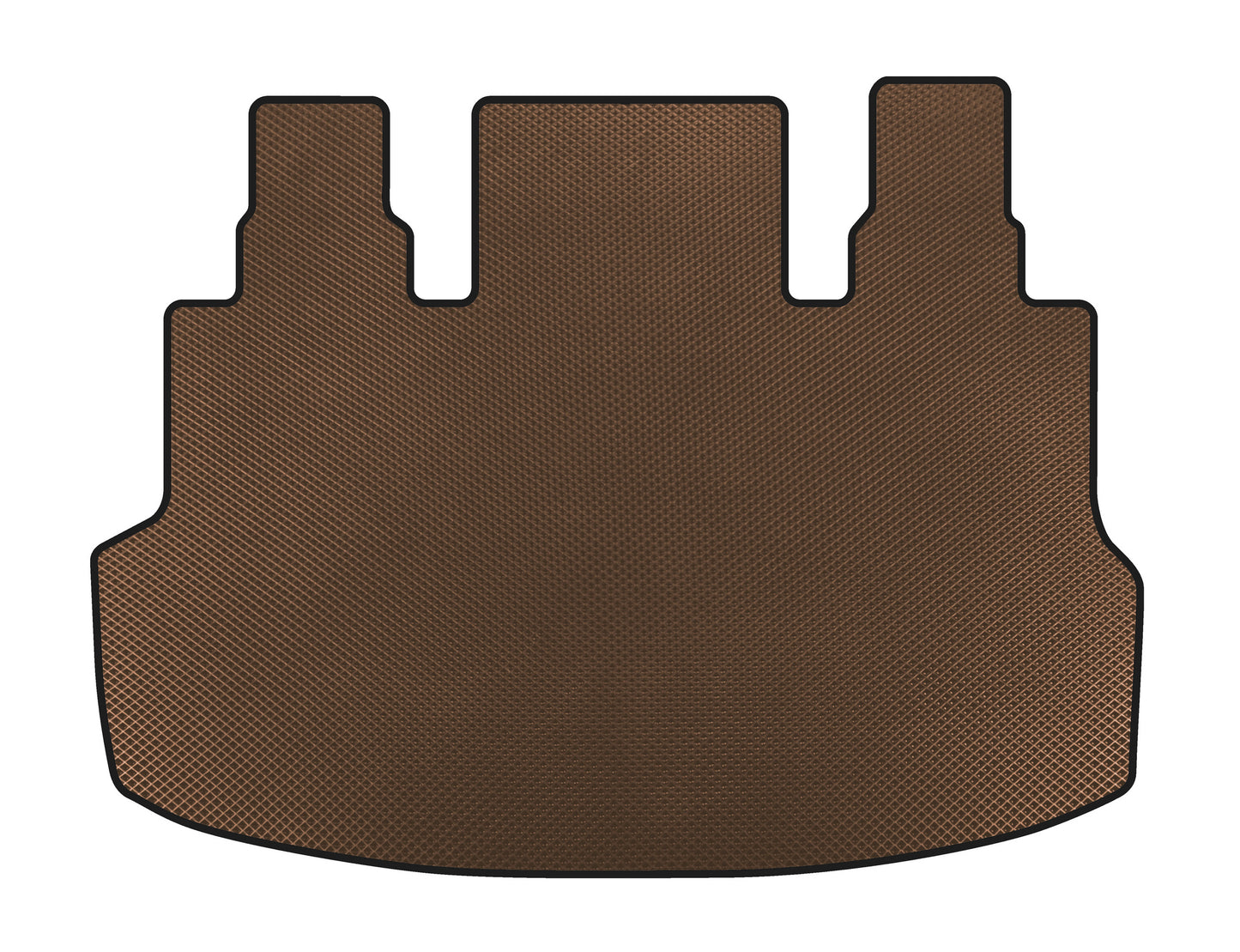 Mat in EVA trunk (1+1.5/9-seater, Brown) for Hyundai Staria - image 1