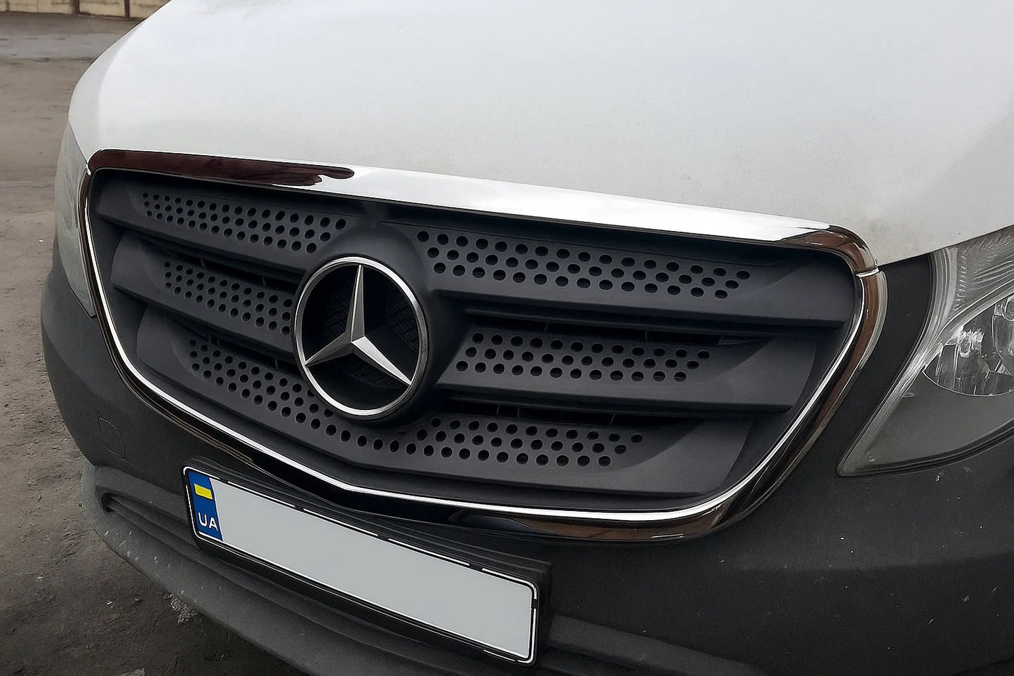 Grille Surround Trim (2 pcs, Stainless Steel) for Mercedes Vito/V-class W447 2014- - image 5