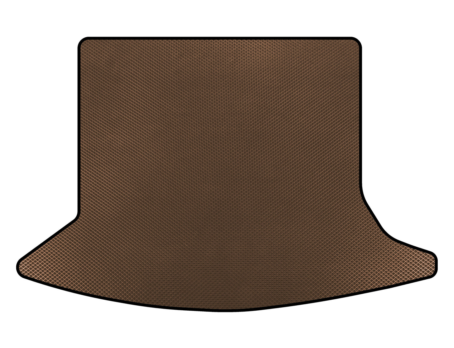 EVA Trunk Mat (7-Seater, Brown) for Toyota Verso 2009–2018 - image 1