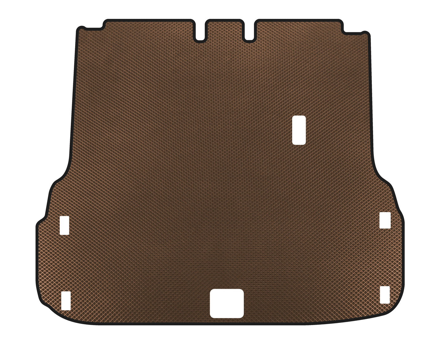 EVA Trunk Mat (Brown) for Nissan Pathfinder R52 2012-2021 - image 1