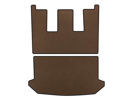 EVA Trunk Mat v1 (Brown) for Citroen C-8 2002-2014 - image 1