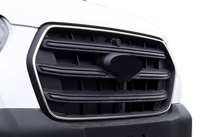 Chrome Grille Surround Trim (2019+, 4 pcs, Stainless Steel) for Ford Transit 2014- - image 3
