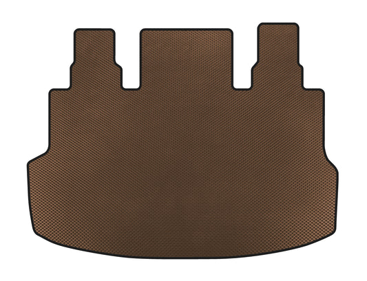 EVA Trunk Mat (1+1.5/9-seater, Brown) for Hyundai Staria 2021- - image 1
