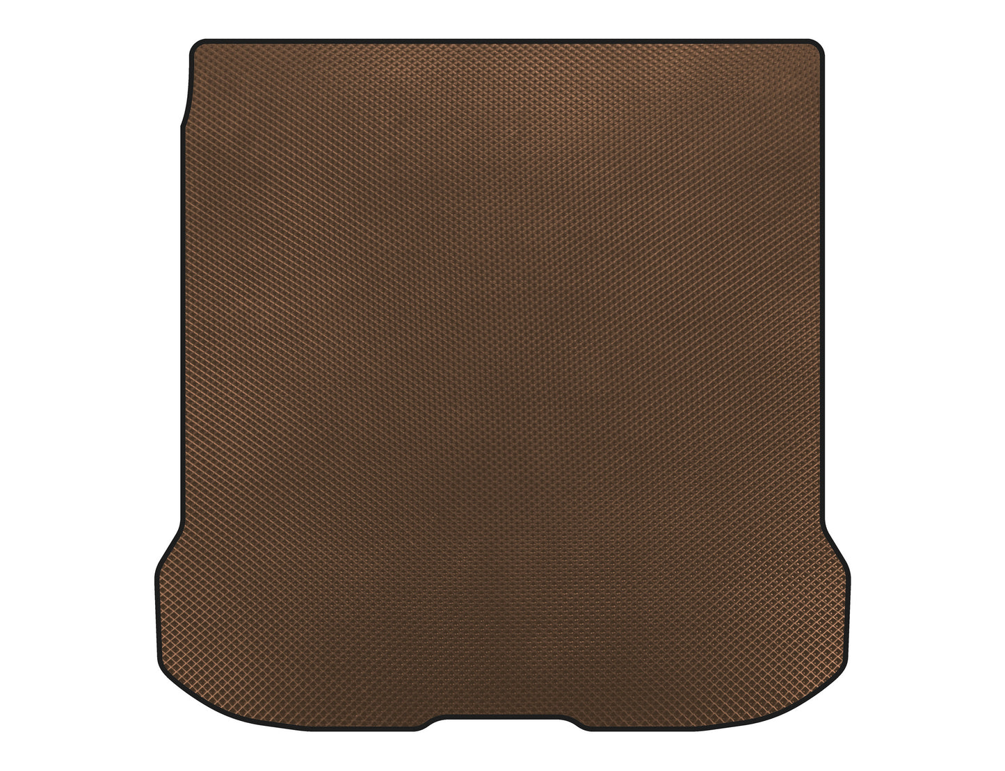 EVA Trunk Mat (with 2nd row, 7-seater, Brown) for Nissan Quest 2011-2017 - image 1