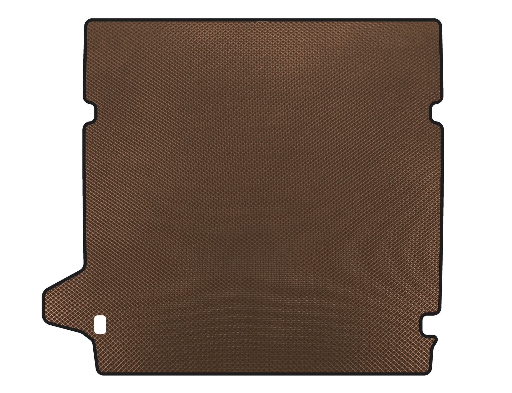 EVA Trunk Mat (up to 2nd Row, Brown) for Nissan Pathfinder R51 2005-2014 - image 1