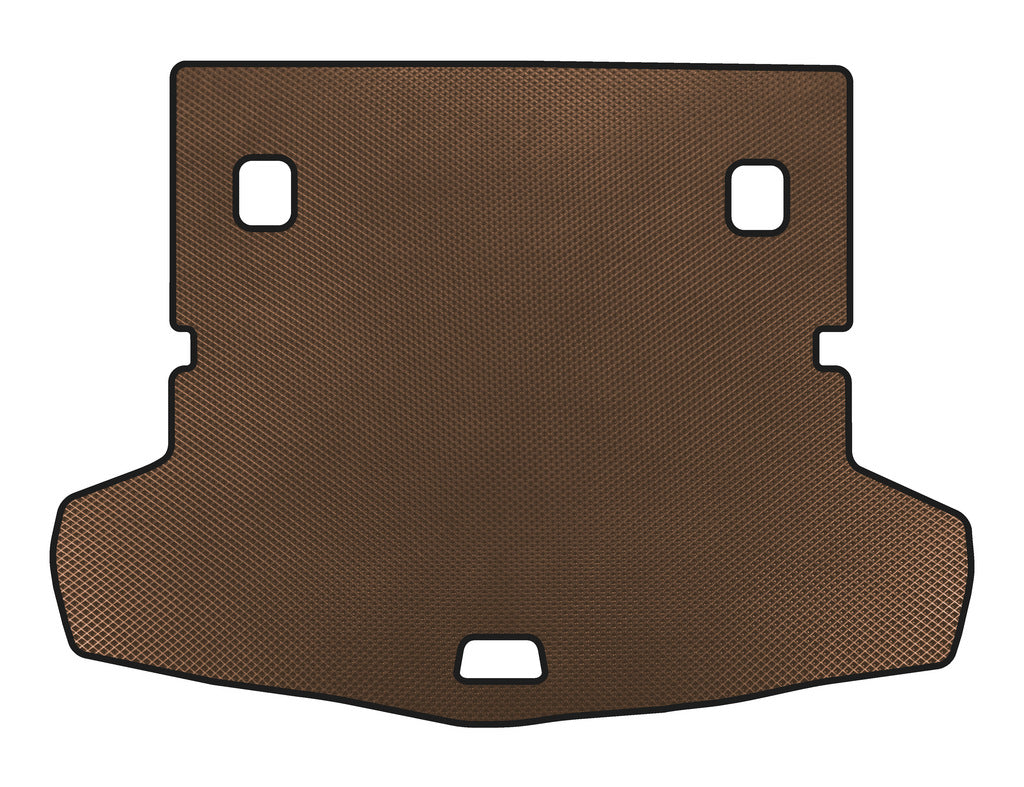 EVA V-1 trunk mat (For F46, 7-seater, Brown) for BMW 2 series Active Tourer F45/46 2014-2021 - image 1
