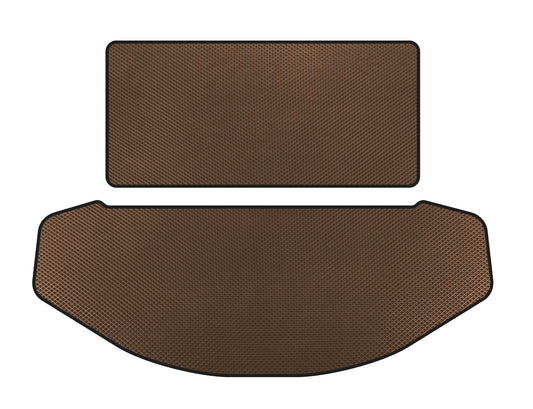 EVA Trunk Mat (Seat Back + Trunk, 7-Seater, Brown) for Mazda CX-9 2017- - image 1