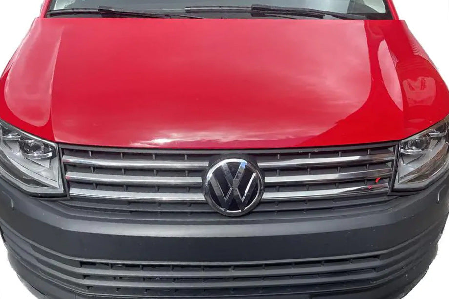 Chrome Grille Covers 2015-2019 (4 pcs, stainless steel) for Volkswagen T6 2015-2024 - image 4
