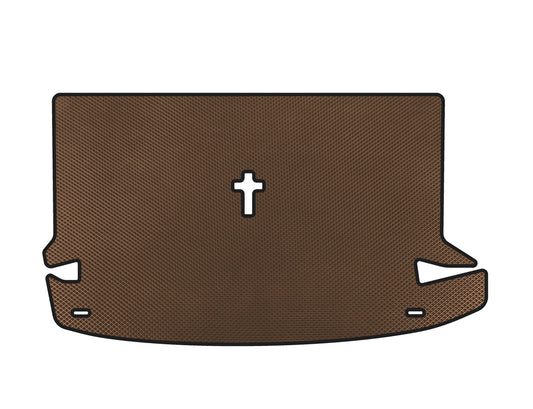 Mat in the trunk EVA (7-seater, Brown) for Dacia Lodgy 2012-2022 - image 1