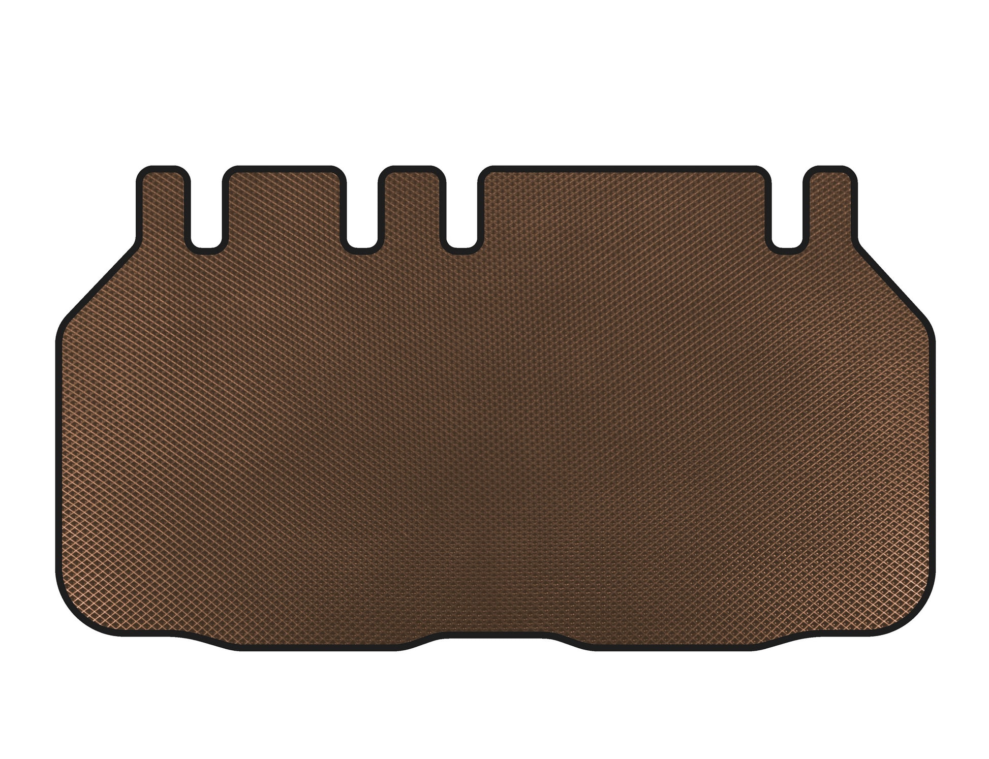 EVA Trunk Mat (6-Seater, Brown) for Toyota Previa 2006-2019 - image 1