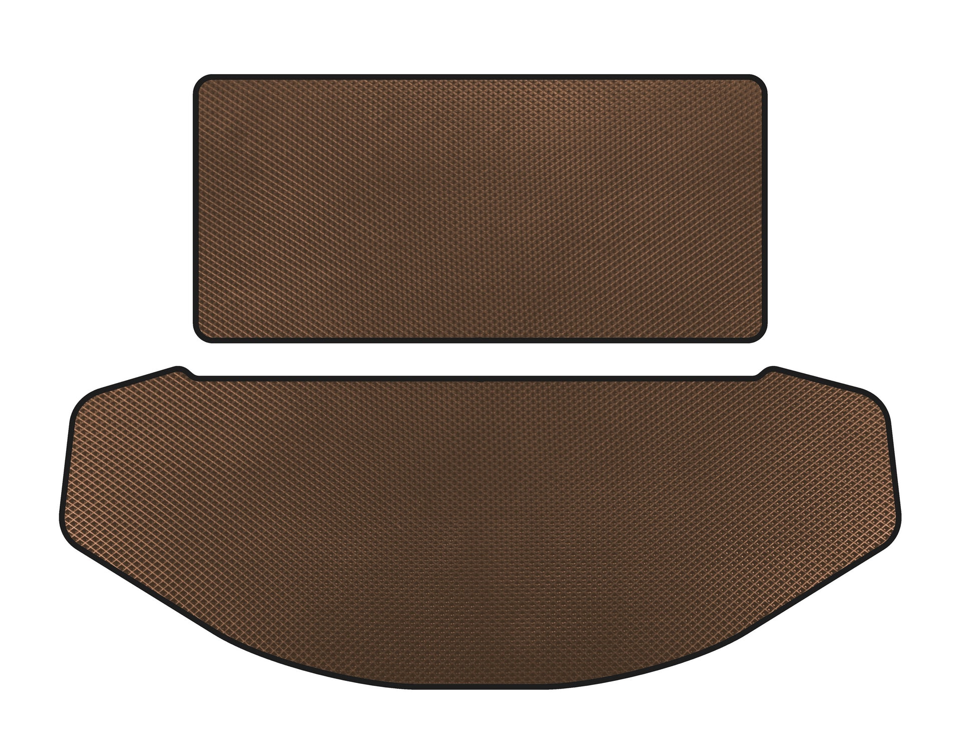EVA Trunk Mat (Seat Back + Trunk, 7-Seater, Brown) for Mazda CX-9 2017- - image 1