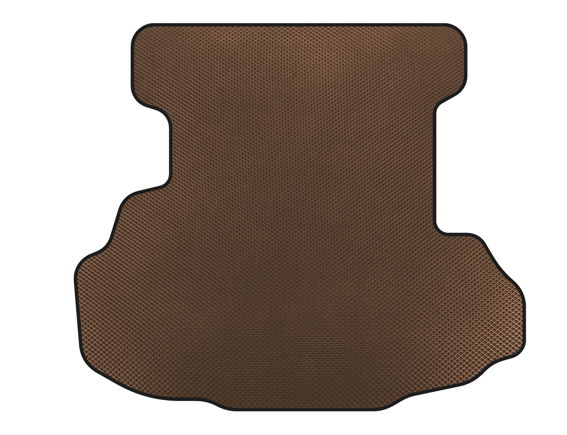 EVA Trunk Mat (2011-2016, SD, Brown) for Jaguar XF 2009-2016 - image 1