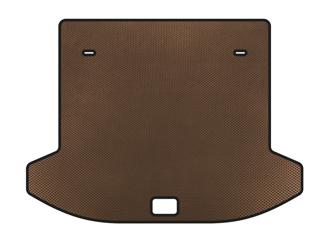 EVA trunk mat (2 rows, Brown) for Jetour X70 - image 1