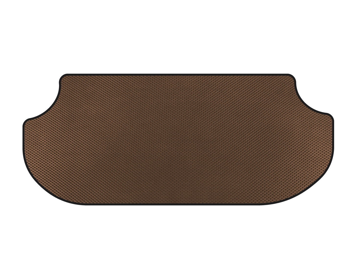 EVA trunk mat (2004-2007, 8-seater, Brown) for Hyundai H200, H1, Starex 1998-2007 - image 1