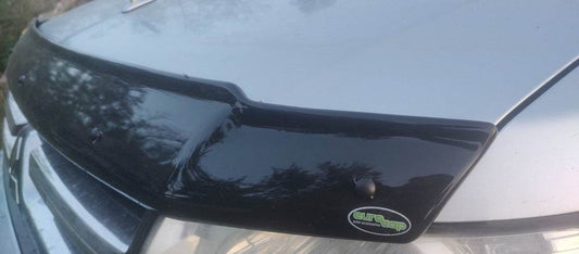 The hood deflector (EuroCap) for Mitsubishi Pajero Wagon IV - Reelken Auto