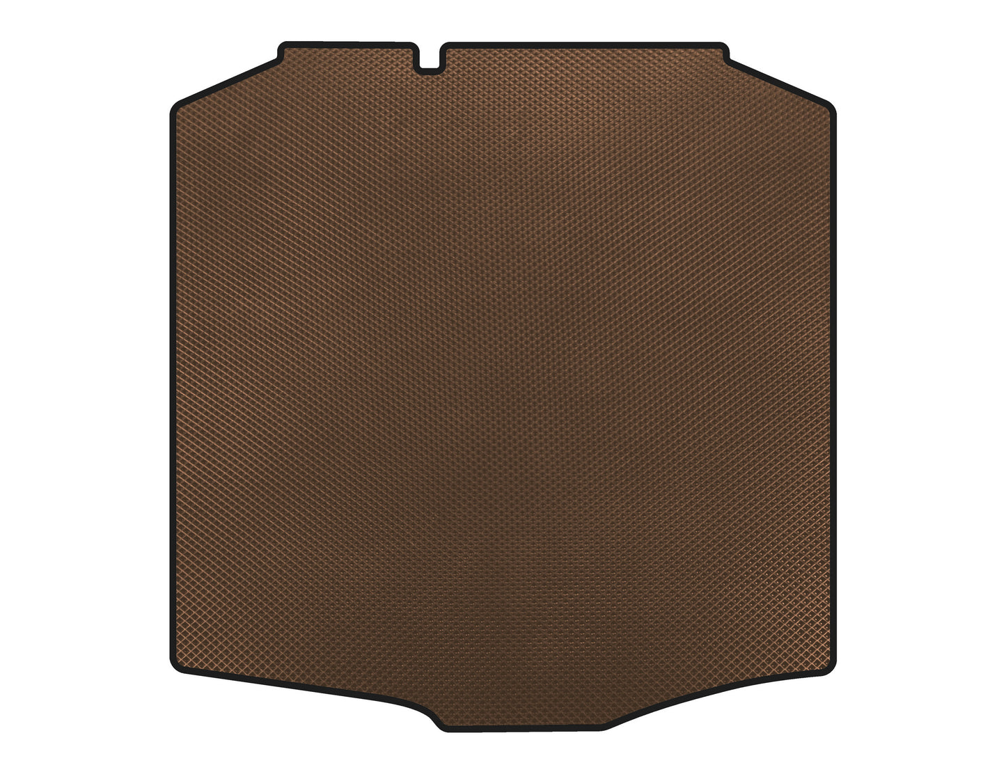EVA Trunk Mat (2010-2014, SW, Brown) for Skoda Fabia 2007-2014 - image 1