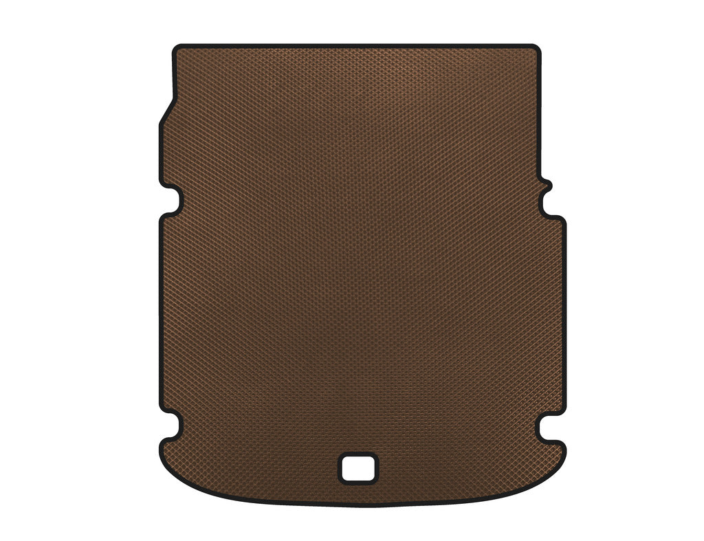 Trunk mat V-2 (2014-2018, Brown) for Audi A7 2010-2018 - image 1